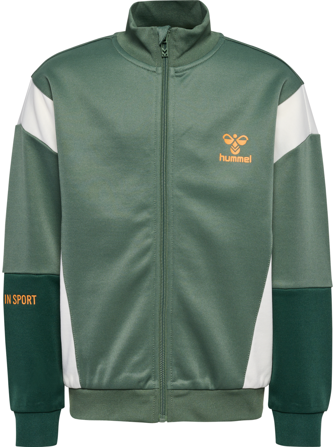 hmlJASON ZIP JACKET, LAUREL WREATH, packshot