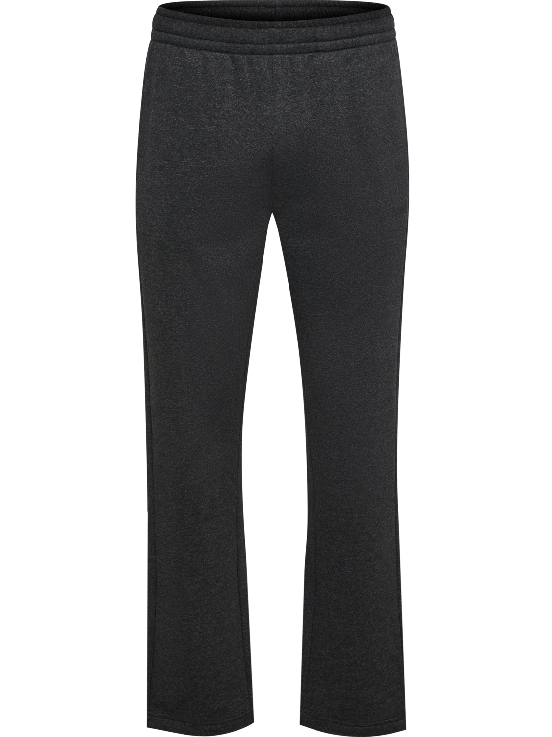 hmlSW CHEVRON ATHLETIC SWEAT PANTS, DARK GREY MELANGE, packshot