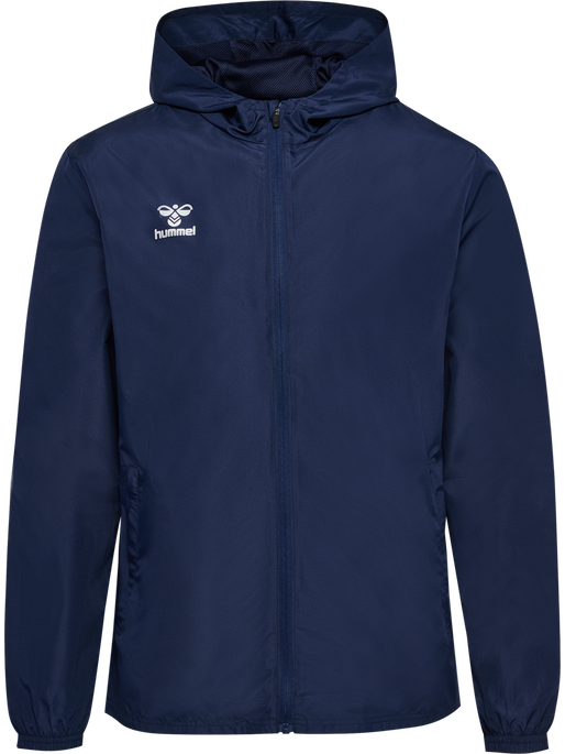 hmlESSENTIAL AW JACKET, MARINE, packshot