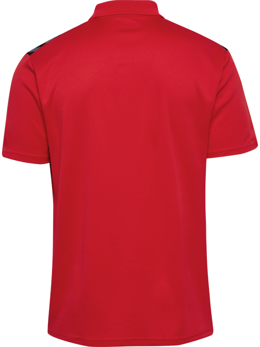 hmlAUTHENTIC FUNCTIONAL POLO, TRUE RED, packshot