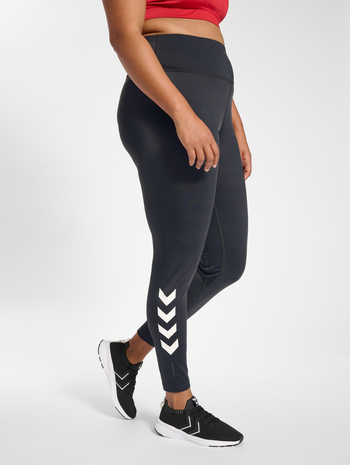 hmlTE CURVY HIGHT WAIST TIGHTS PLUS, MAGNET, model