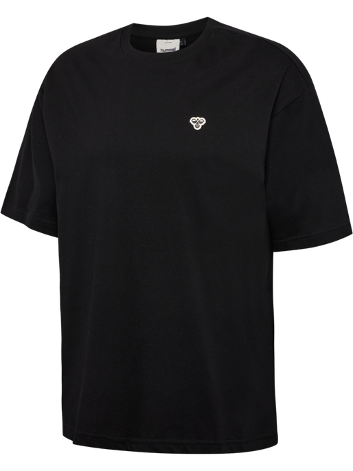 hmlLOOSE T-SHIRT BEE S/S, BLACK hmlLOOSE T-SHIRT BEE S/S, BLACK, packshot