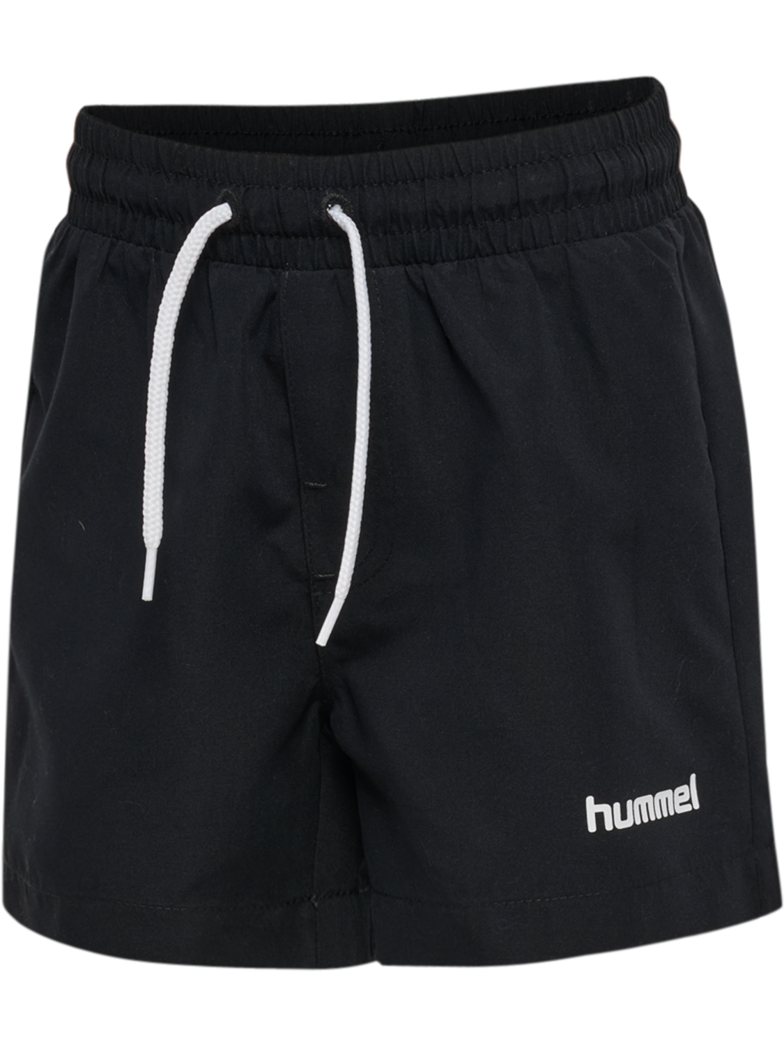 hmlJR REG BOARD SHORTS, BLACK, packshot