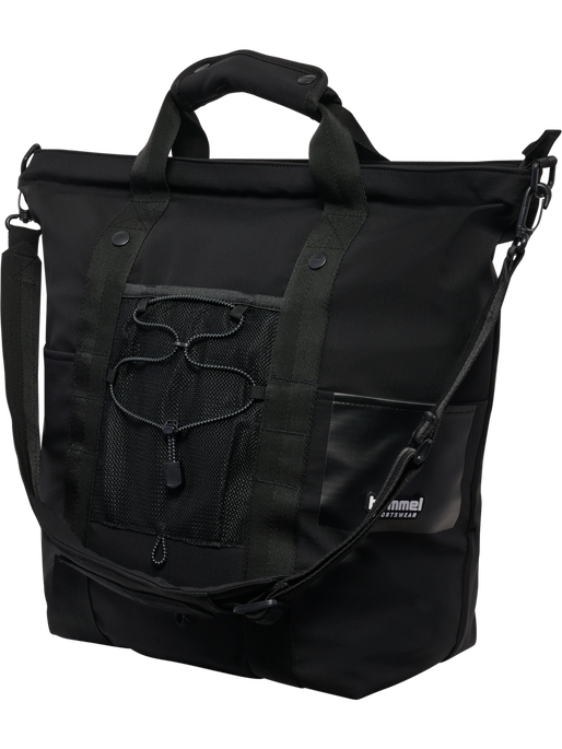 hmlTOTE BAG SPORTSWEAR, BLACK, packshot