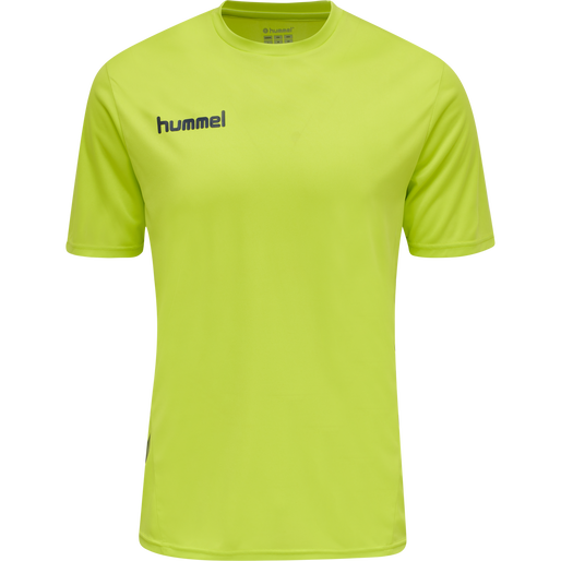 hmlPROMO DUO SET, LIME PUNCH/DARK DENIM, packshot