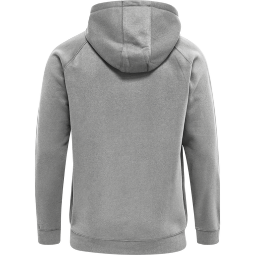 hmlRED CLASSIC ZIP HOODIE, GREY MELANGE, packshot