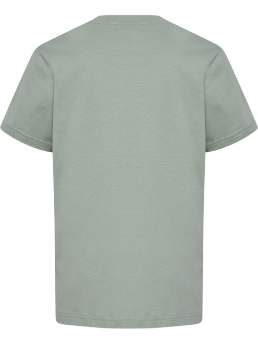 hmlTUKAS T-SHIRT S/S 2-PACK, BLACK IRIS/ICEBERG GREEN, packshot