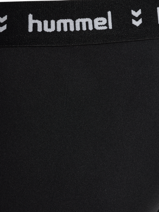 hmlJR PULSE MW SHORT TIGHTS, BLACK, packshot