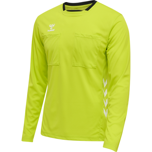 hmlREFEREE CHEVRON JERSEY L/S, EVENING PRIMROSE, packshot