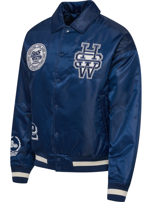hmlLETTERMAN JACKET HSW, DRESS BLUES hmlLETTERMAN JACKET HSW, DRESS BLUES, packshot