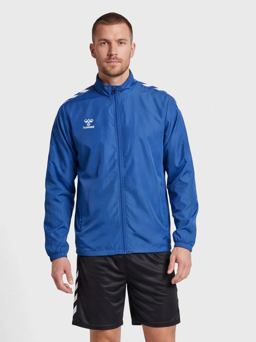 hmlCORE XK MICRO ZIP JACKET, TRUE BLUE, model
