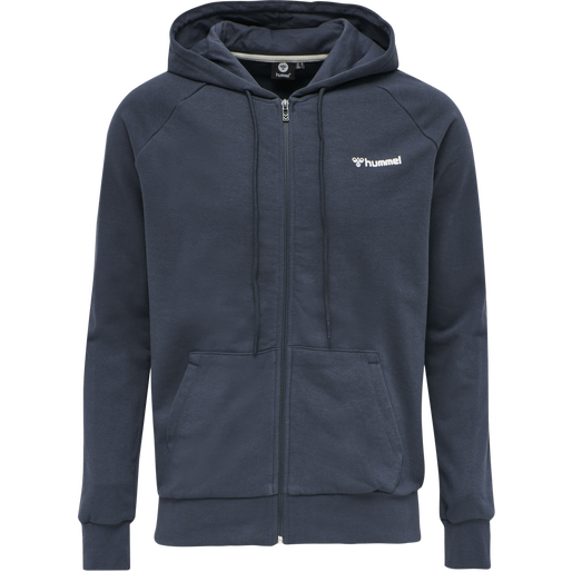 hmlISAM ZIP HOODIE, BLUE NIGHTS hmlISAM ZIP HOODIE, BLUE NIGHTS, packshot