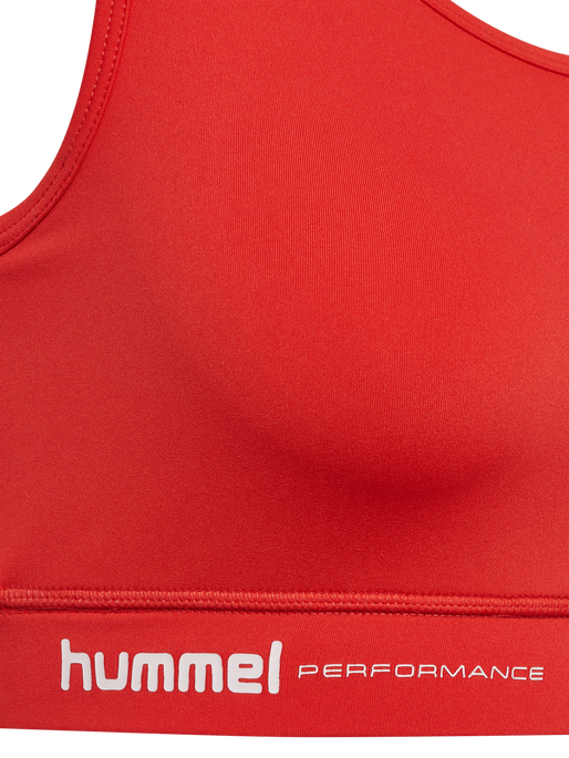 hmlPULSE LIGHT SUPPORT BRA, CAYENNE, packshot