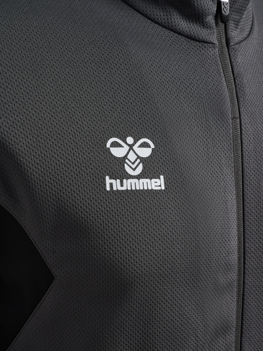 hmlAUTHENTIC PL ZIP JACKET, ASPHALT, packshot
