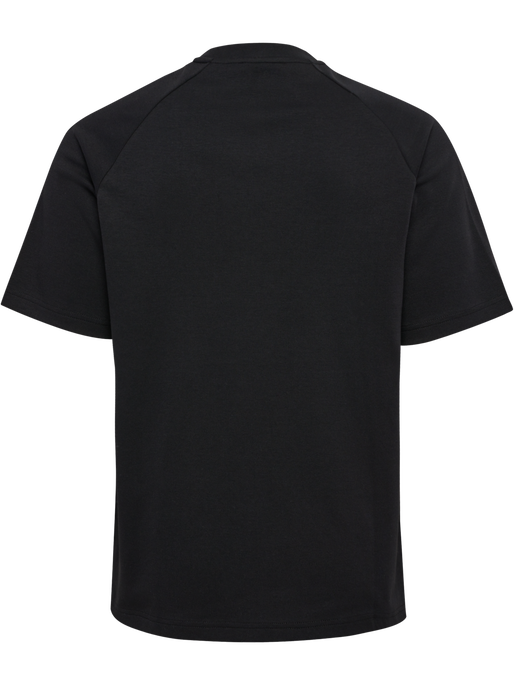 hmlTECH LOOSE TEE, BLACK, packshot