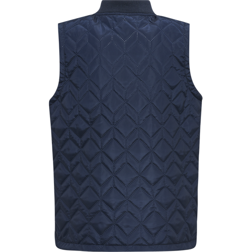 hmlKULE THERMO VEST, BLACK IRIS, packshot