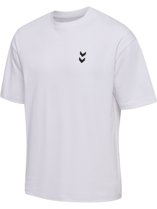 hmlHIIT LOOSE T-SHIRT S/S, WHITE, packshot