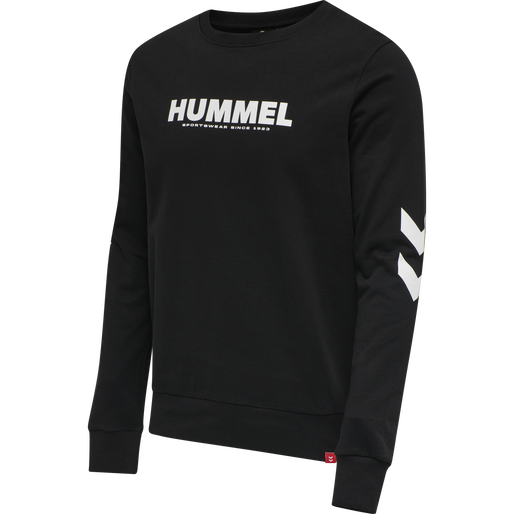 hmlLEGACY SWEATSHIRT PLUS, BLACK hmlLEGACY SWEATSHIRT PLUS, BLACK, packshot