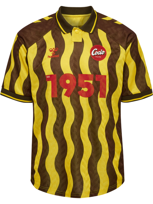hmlCOCIO LOOSE FB JERSEY S/S, POTTING SOIL, packshot