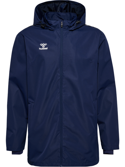 hmlAUTHENTIC ALL WEATHER JACKET, MARINE, packshot