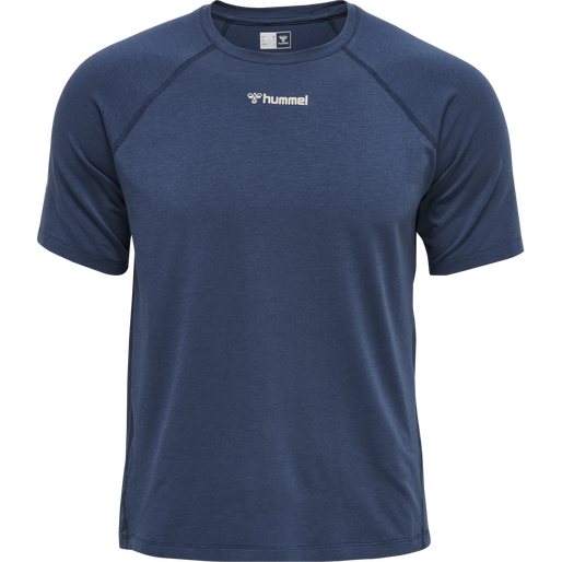 hmlMT LAZE T-SHIRT, INSIGNIA BLUE, packshot