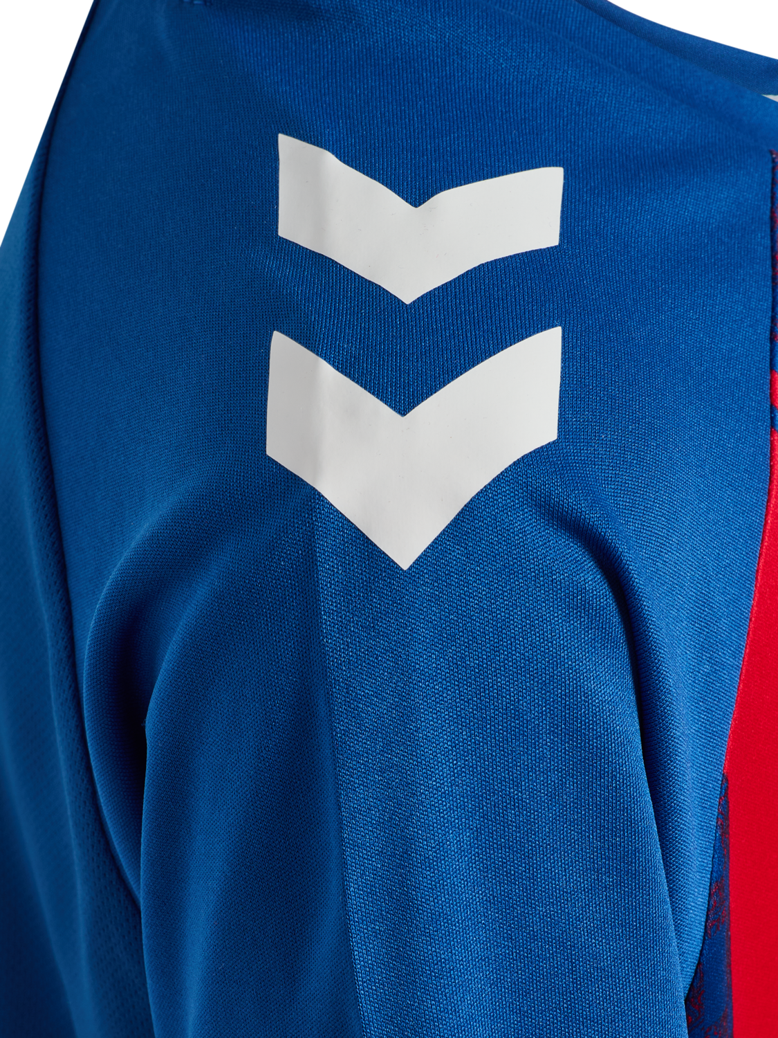 hmlMATCH STRIPED JERSEY S/S KIDS, TRUE BLUE/TRUE RED, packshot