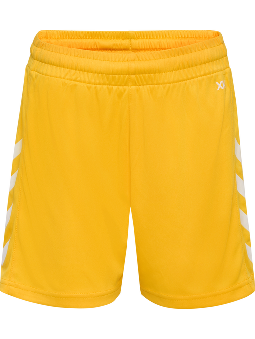 hmlCORE XK POLY SHORTS KIDS, SPORTS YELLOW, packshot