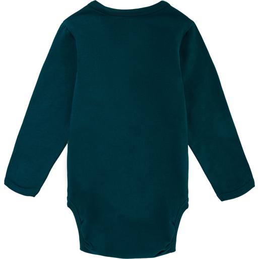 hmlFASTWO FLIPPER BODY L/S, DEEP TEAL, packshot