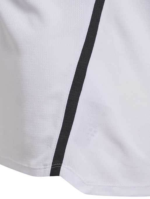 hmlLEAD 2.0 JERSEY S/S WOMAN, WHITE/STEEL GRAY hmlLEAD 2.0 JERSEY S/S WOMAN, WHITE/STEEL GRAY, packshot