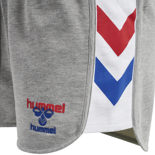 hmlIC DURBAN WOMAN SHORTS, GREY MELANGE, packshot