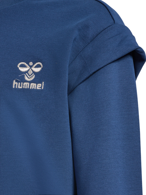 hmlBLESS SWEATSHIRT, DARK DENIM, packshot