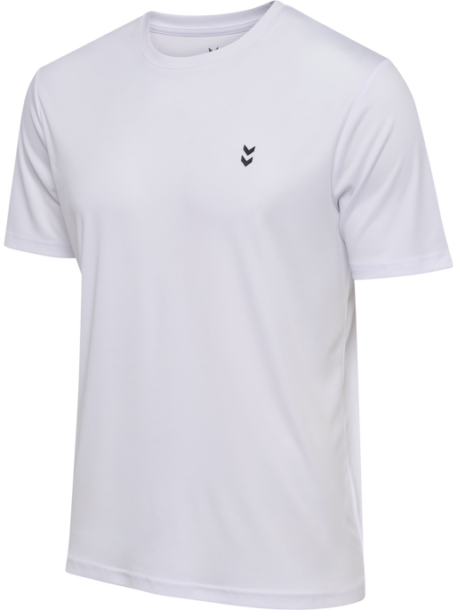 hmlPULSE TRAINING  T-SHIRT S/S, WHITE, packshot