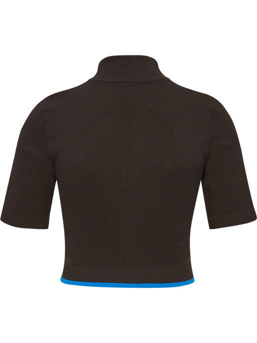 hmlKNITTED WOMENS ZIP TOP, AFTER DARK hmlKNITTED WOMENS ZIP TOP, AFTER DARK, packshot