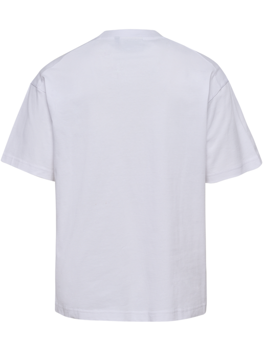 hmlLOOSE T-SHIRT S/S BEES STADIUM, WHITE/PAPRIKA hmlLOOSE T-SHIRT S/S BEES STADIUM, WHITE/PAPRIKA, packshot