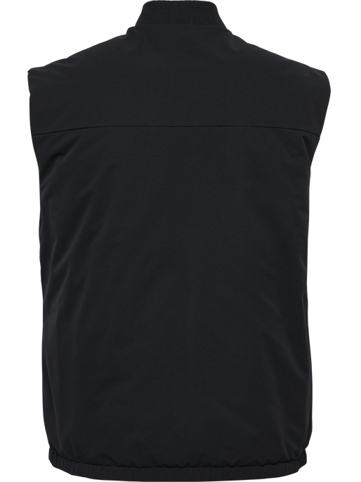 hmlTECH PADDED VEST, BLACK hmlTECH PADDED VEST, BLACK, packshot