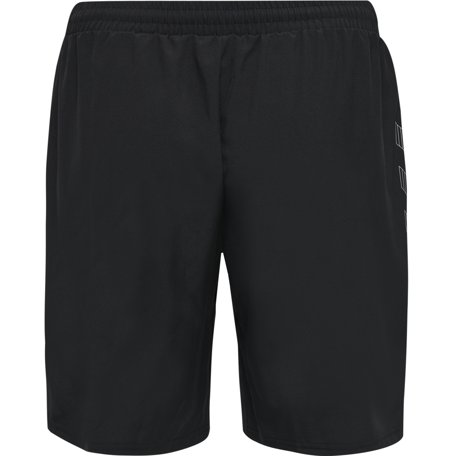 hmlMOVE GRID WOVEN SHORTS, BLACK, packshot