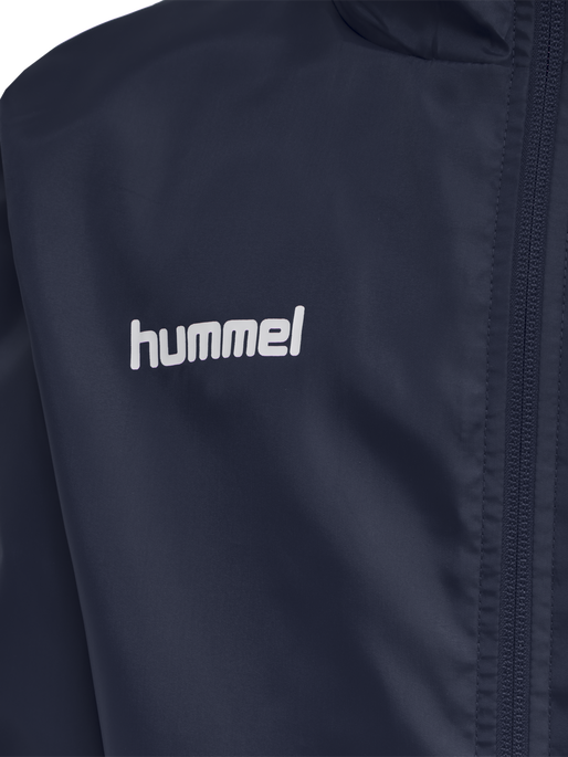 hmlPROMO RAIN JACKET KIDS, MARINE, packshot
