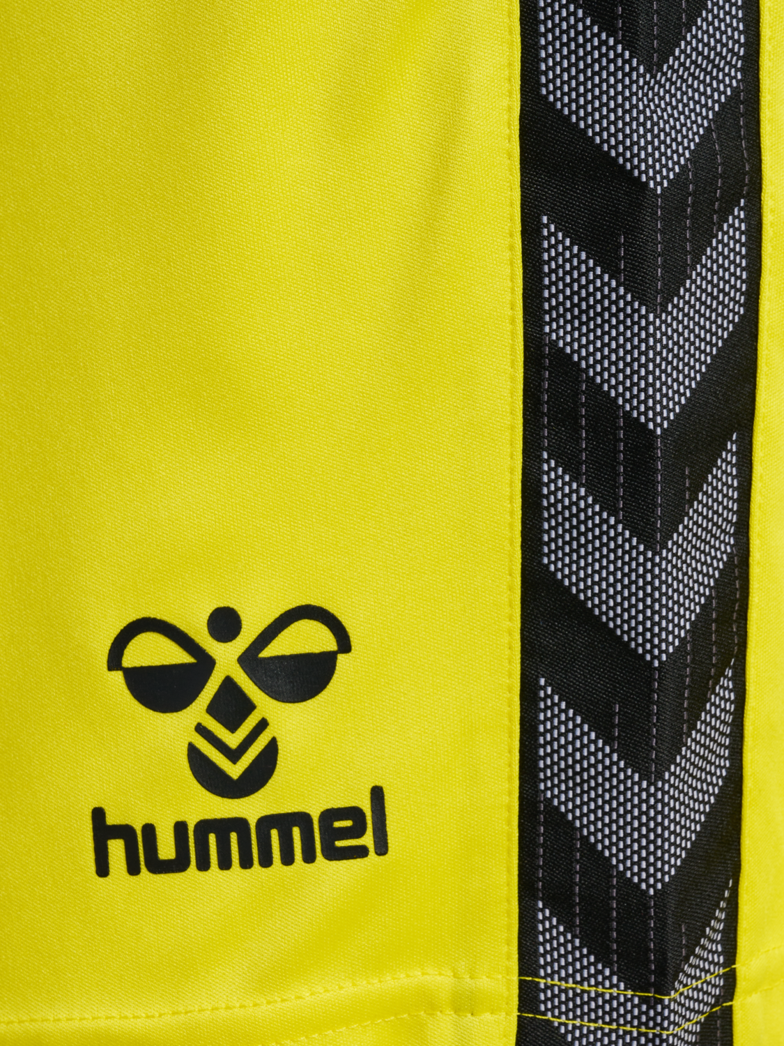 hmlAUTHENTIC PL SHORTS, BLAZING YELLOW, packshot