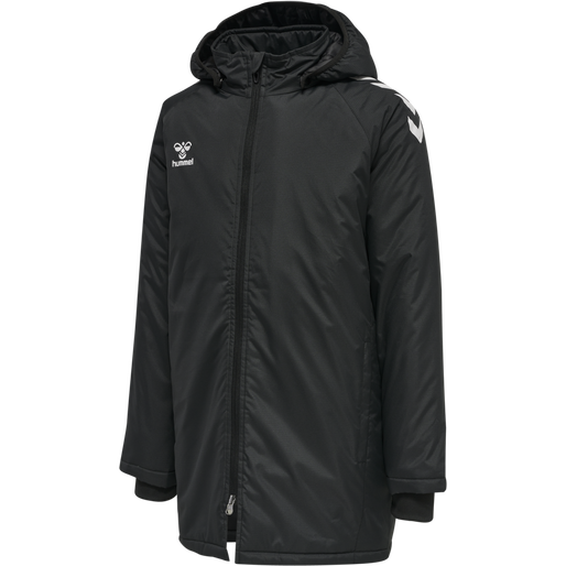 hmlCORE XK BENCH JACKET KIDS, BLACK hmlCORE XK BENCH JACKET KIDS, BLACK, packshot
