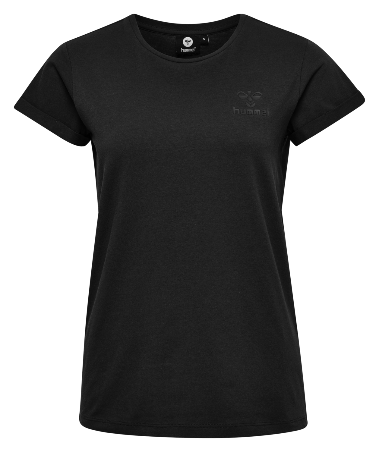 HMLISOBELLA T-SHIRT S/S, BLACK, packshot