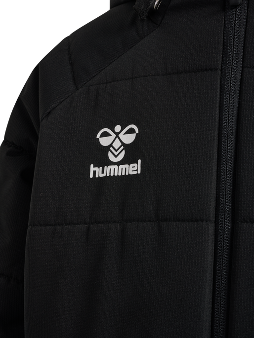hmlLEAD 2.0 BENCH JACKET KIDS, BLACK, packshot