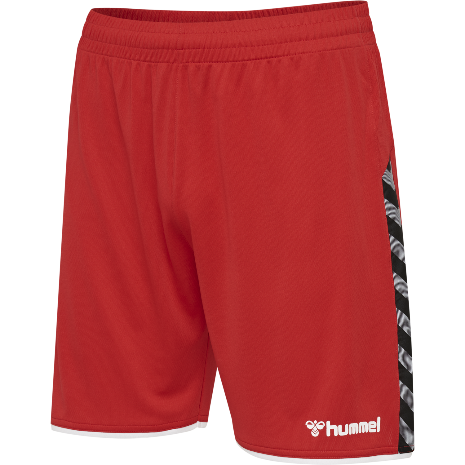 hmlAUTHENTIC KIDS POLY SHORTS, TRUE RED, packshot
