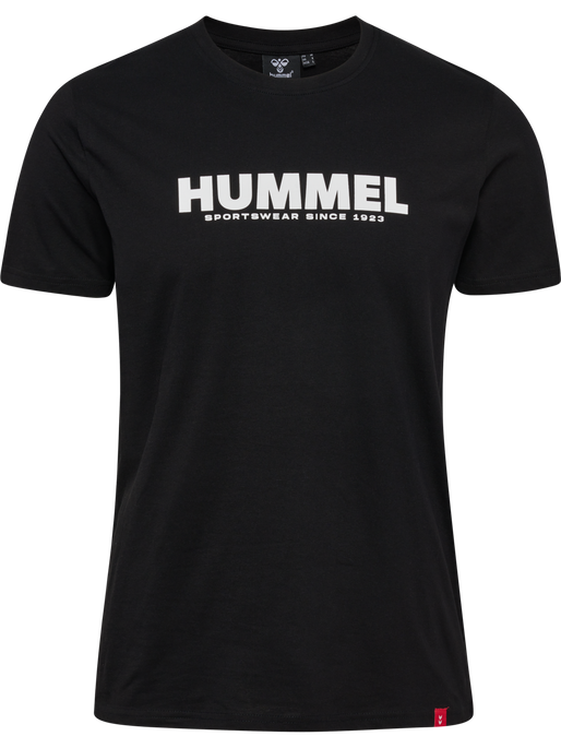 hmlLEGACY T-SHIRT, BLACK, packshot