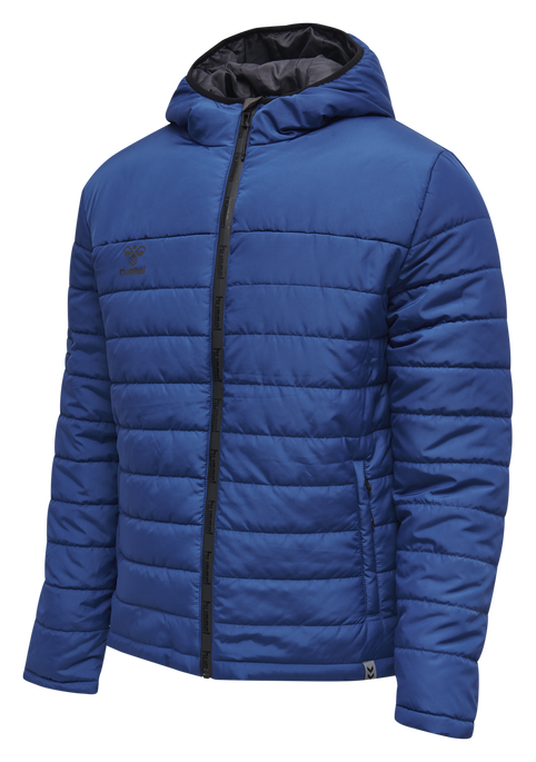 hmlNORTH QUILTED HOOD JACKET, TRUE BLUE, packshot