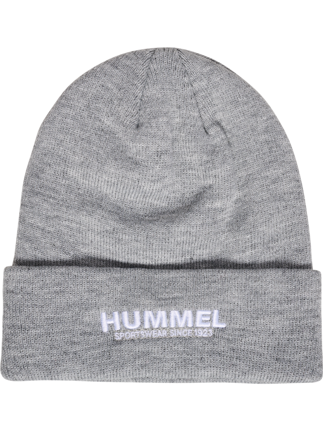 hmlLEGACY CORE BEANIE, GREY MELANGE, packshot