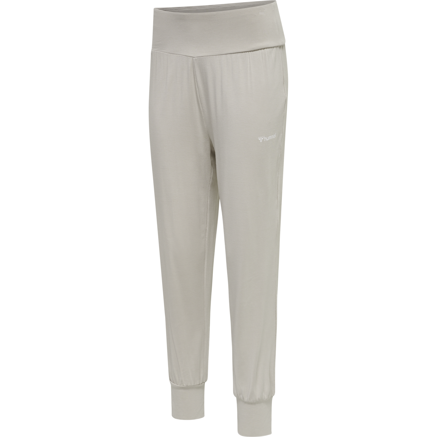 hmlMT FIONA LOOSE PANTS, CHATEAU GRAY, packshot