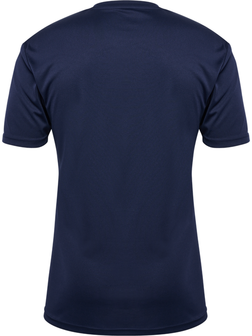 hmlLOGO JERSEY S/S, MARINE, packshot