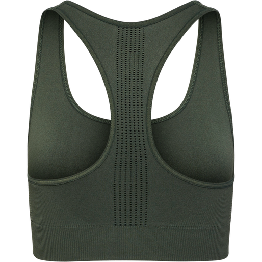 hmlMT SHAPING SEAMLESS SPORTS TOP, CLIMBING IVY, packshot