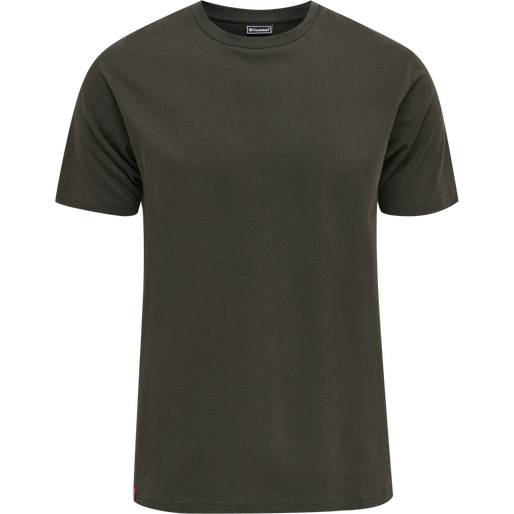hmlRED BASIC T-SHIRT S/S, RAVEN, packshot