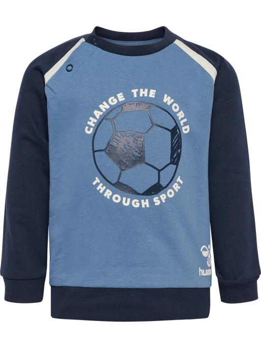 hmlBOBBY SWEATSHIRT, BLUE NIGHTS hmlBOBBY SWEATSHIRT, BLUE NIGHTS, packshot